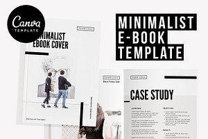 Minimalist Canva Ebook Template