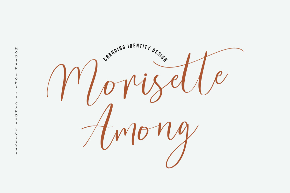 Suttimmos Script, a Script Font by Vultype Co. (Photo 5 of 10)