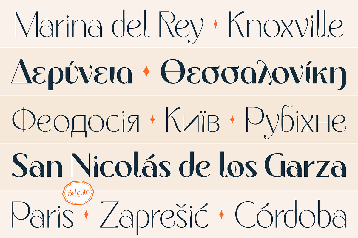Belgato Elegant Vintage Font Family, a Serif Font by Molly Suber Thorpe (Photo 13 of 13)