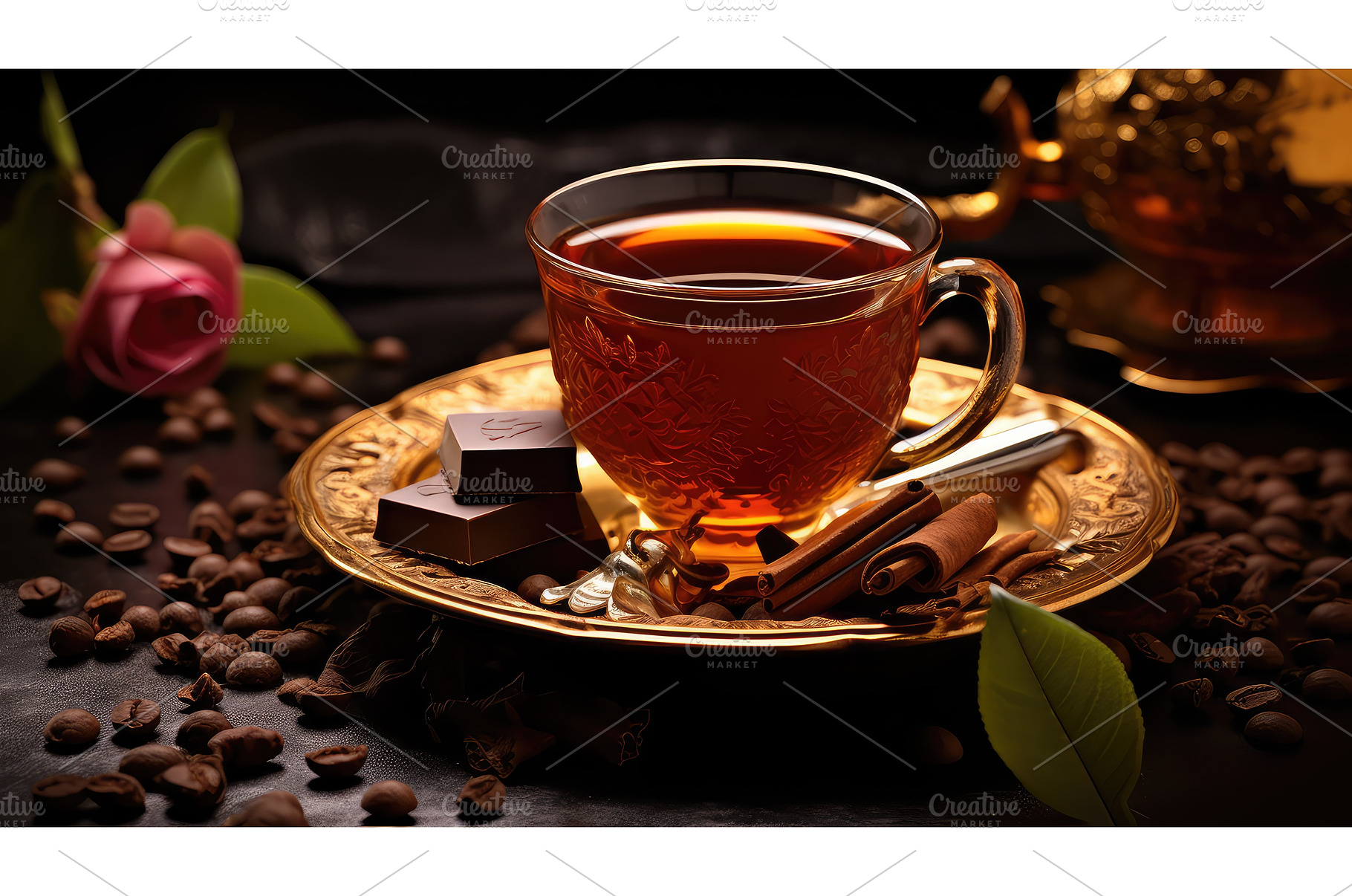 coffee brown tea drink tea ai, a Food & Drink Photo by pikepicture