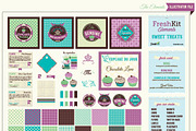 Sweet Treats Branding Elements, a Templates & Theme by Fresh ID (Thumbnail 2 of 4)