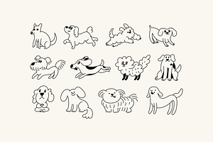 Pets And Mascots, Vector Elements