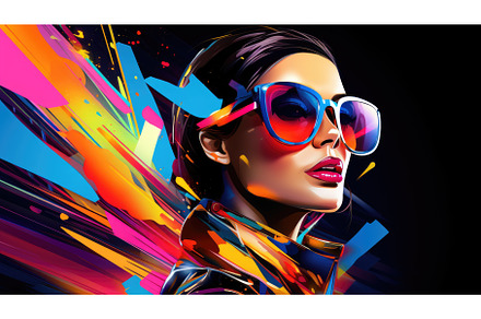 Neon dreams abstract illustration -, an Arts & Entertainment Photo by Aimagenarium@gmail.com