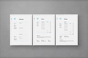 Invoice, Brief, Estimate, a Stationery Template by KreateTribe (Thumbnail 1 of 7)
