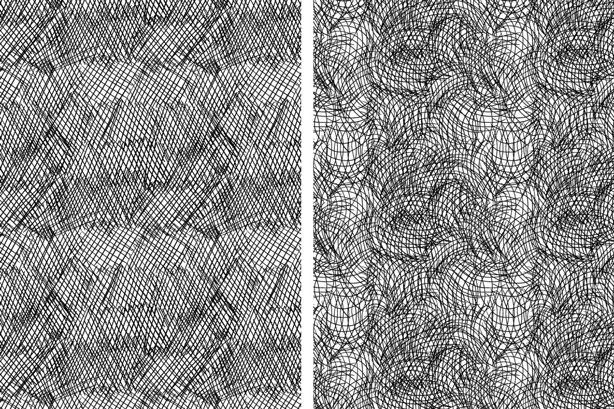 Set of 8 ink strokes effect patterns, a Pattern Graphic by AnastasiaFears (Photo 2 of 5)