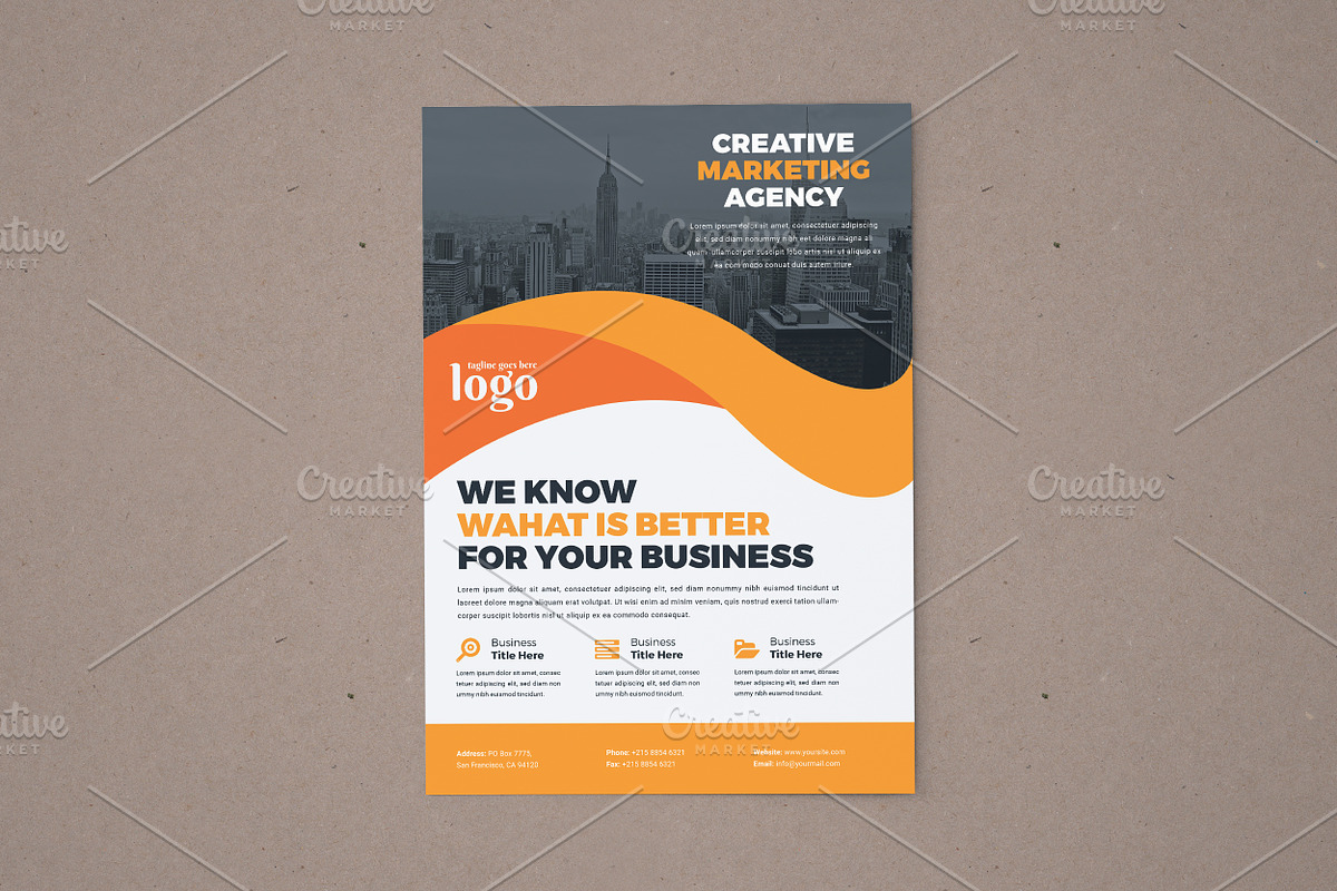 Flyer Template, a Flyer Template by Alice_s (Photo 4 of 10)