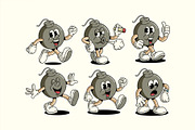 Retro Boom Characters, an Object Illustration by Graptail (Thumbnail 8 of 8)
