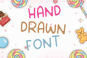 Candy Sunshine cute font, a Handwritten Font by Fourteen Letter (Thumbnail 2 of 8)