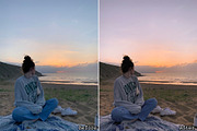 Warm Cinematic & Boho Summer Look, a Preset Add-On by Presets by Yevhen (Thumbnail 6 of 10)