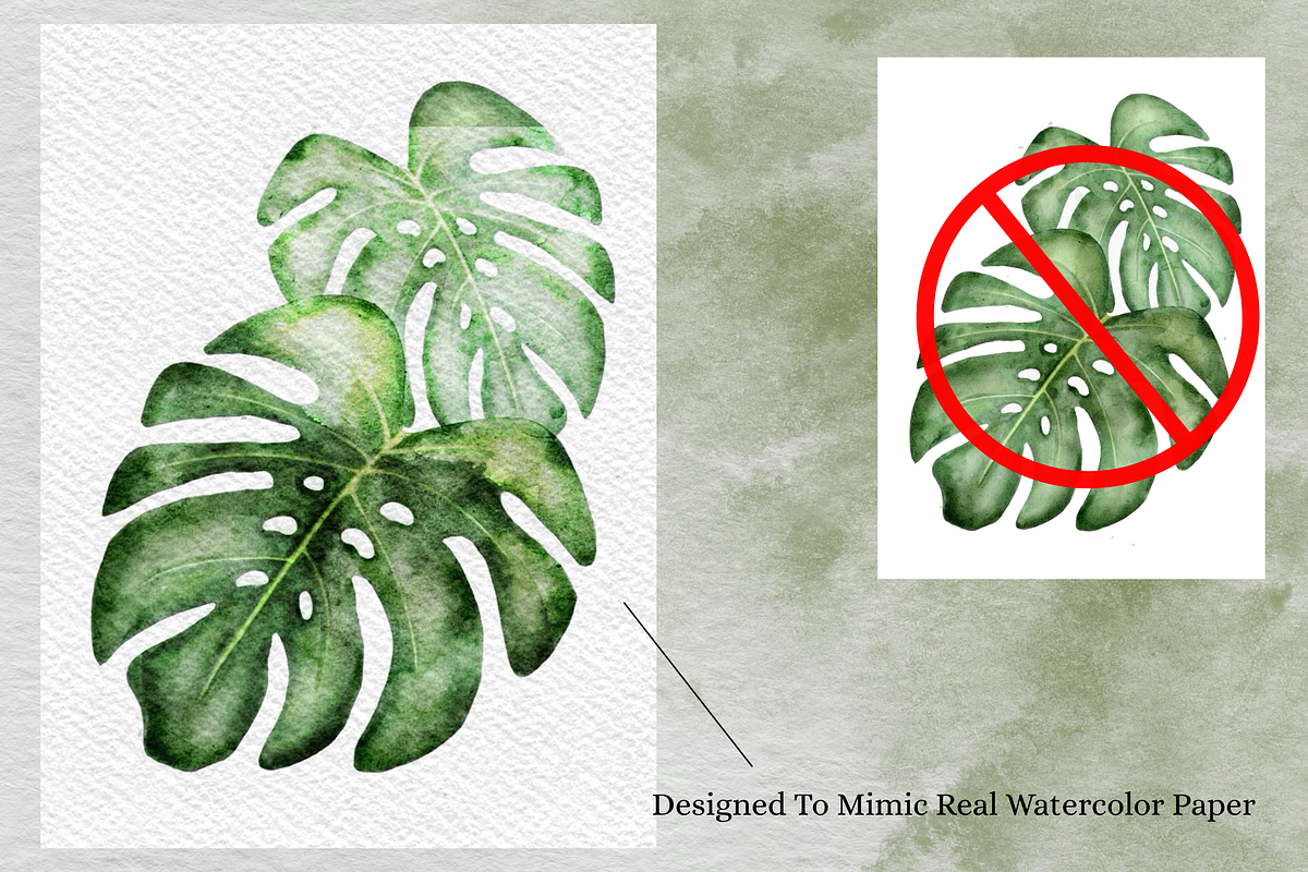 Procreate Watercolor Paper Canvas, a Layer Style Add-On by Wicked Creative (Photo 3 of 6)