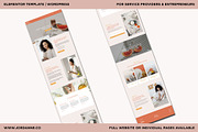 Maeve • Elementor Landing/Home Page, a WordPress Template by Jordanne Co. Websites (Thumbnail 2 of 6)