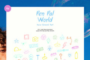 Pen Pal World: Naive Elements Pack, an Object Graphic by divanovskaya_nv (Thumbnail 8 of 20)