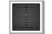 Vintage Big Set of Horizonyal Vector, a Decorative Illustration by FineArtStudio (Thumbnail 3 of 3)