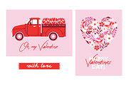 Saint Valentine's Day. Vector set., a Seasonal Illustration by Renberrry.Store (Thumbnail 4 of 12)