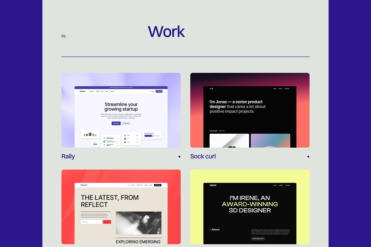Accent Portfolio Template · Framer, a Landing Page Template by Bryn Taylor (Photo 3 of 5)