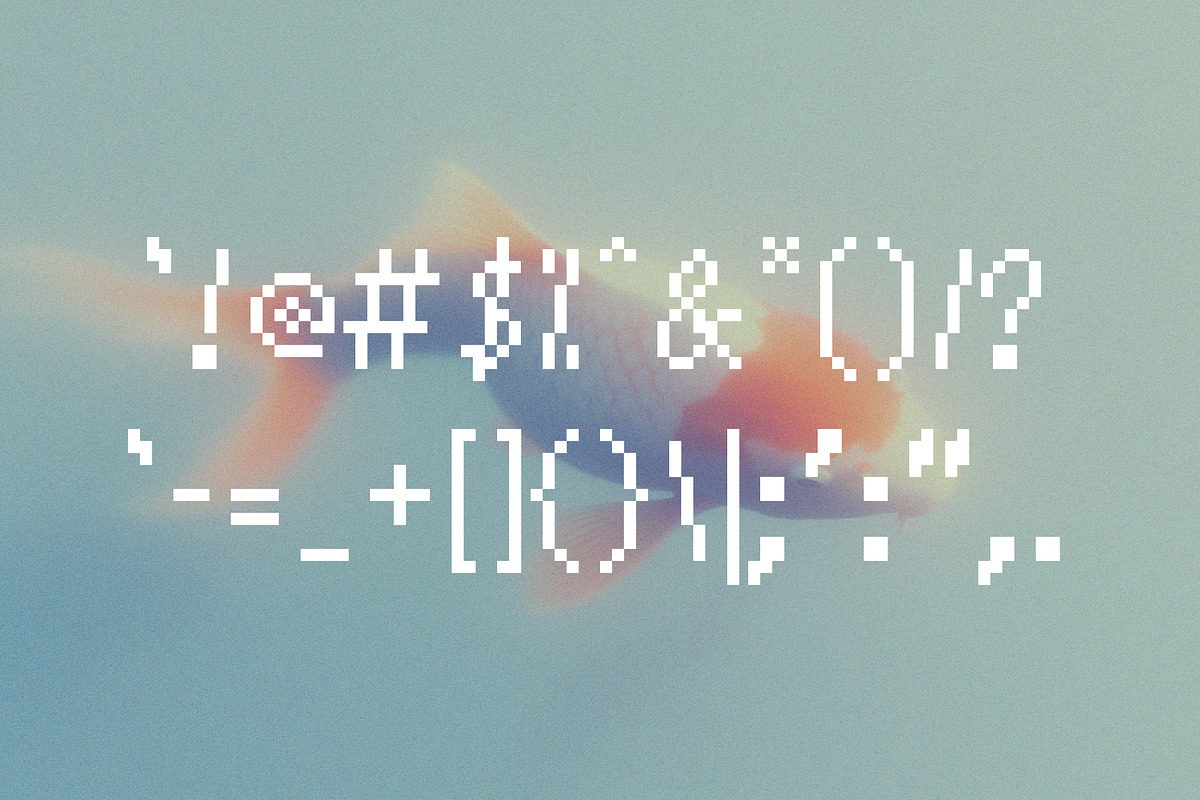 Hikari Byte - Pixel Font, a Sans Serif Font by HipFonts (Photo 3 of 8)