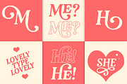 Mawar - Alternate Slant Serif, a Serif Font by Luna Shop (Thumbnail 6 of 9)