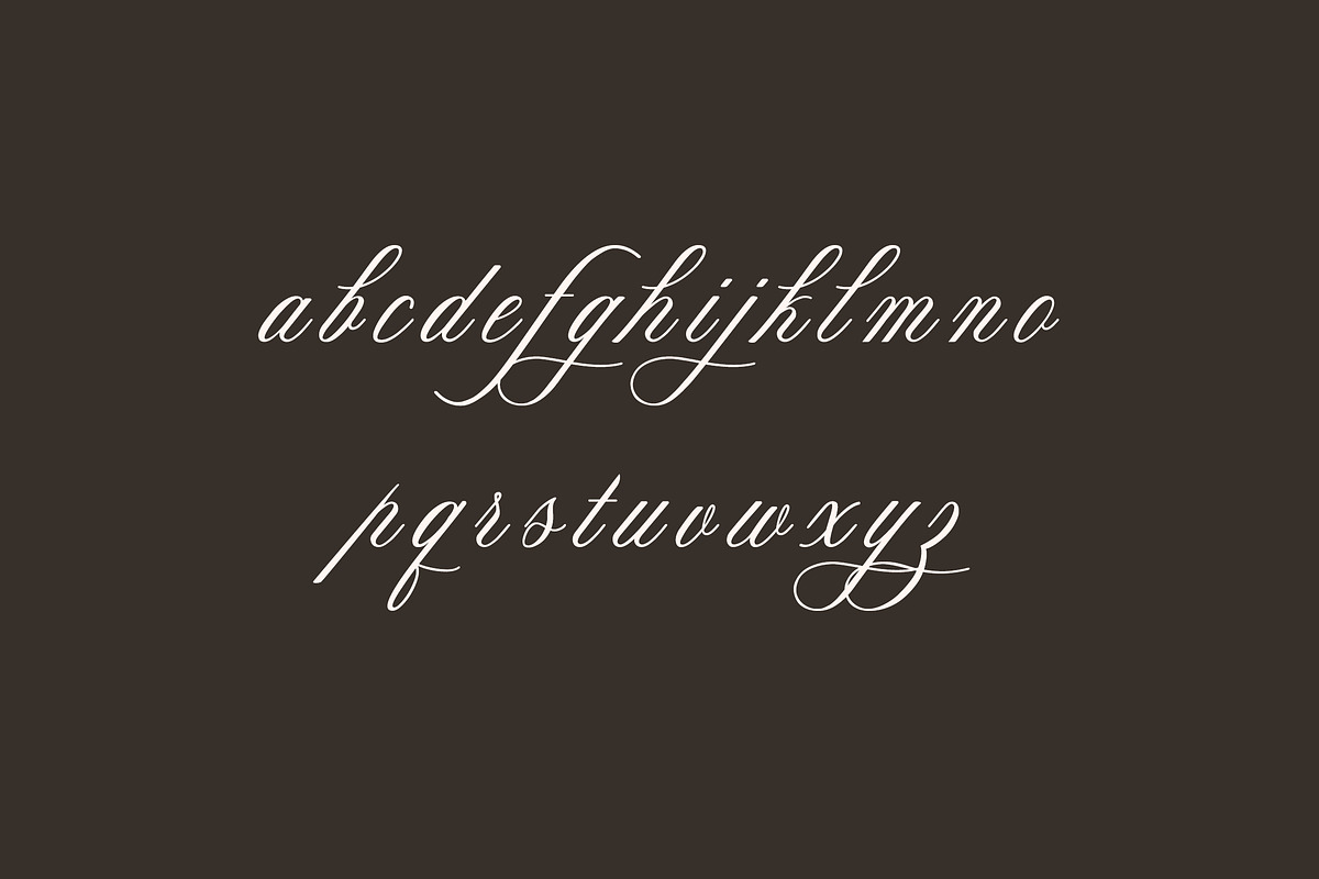 Bangeline Pahronia Calligraphy Font, a Handwritten Font by UICreative (Photo 3 of 12)