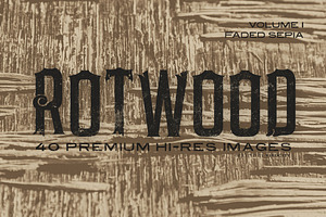 Rotwood V1 Faded Sepia