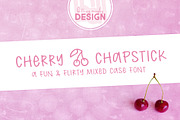 Cherry Chapstick, a Handwriting Font by Brittney Murphy Design