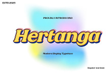 Hertanga-Modern Display Typeface