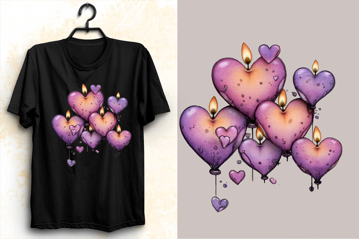 Whimsical Valentine Clipart Bundle., an Illustration by SVGArt (Photo 3 of 7)