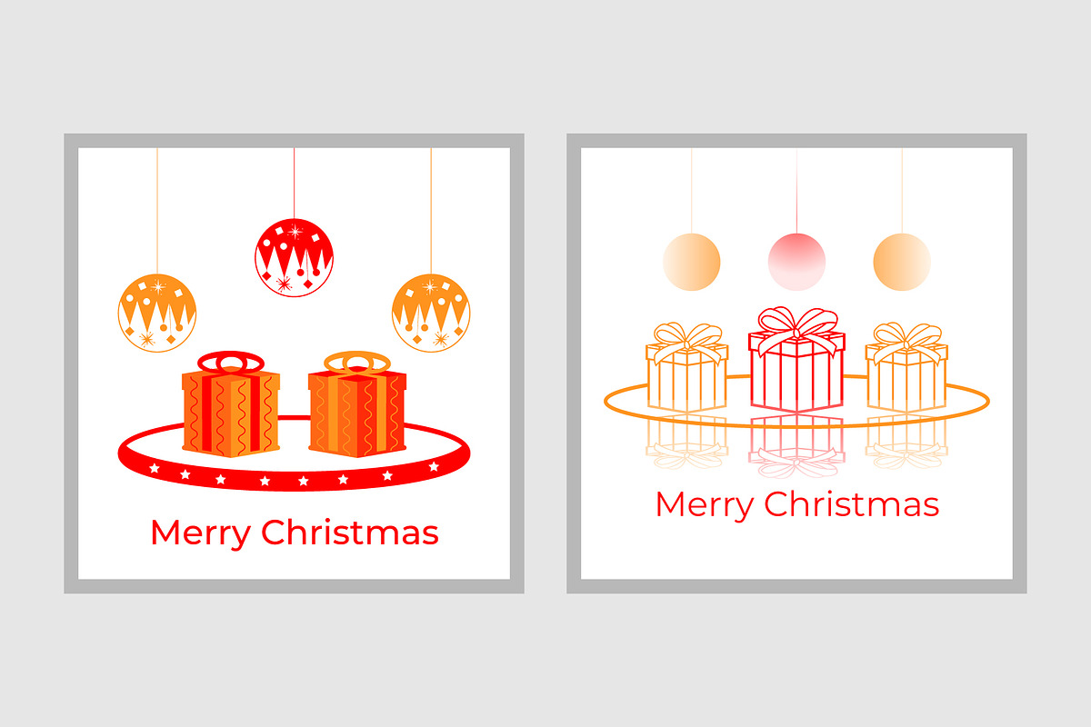 Merry Christmas, a Decorative Illustration by Lakhan1998 (Photo 3 of 6)
