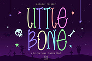 Little Bone Font, a Handwritten Font by KengGraphic (Thumbnail 1 of 10)