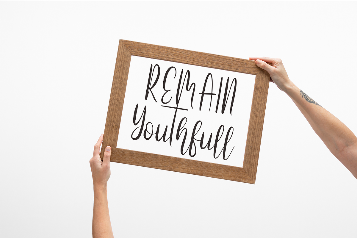 Pretty Rough, a Script Font by Forberas Club (Photo 3 of 8)