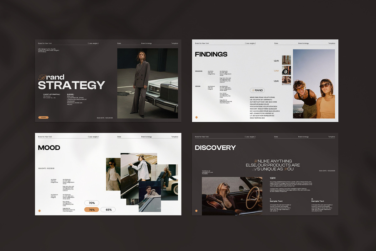 Brand Strategy Presentation Template preview 4