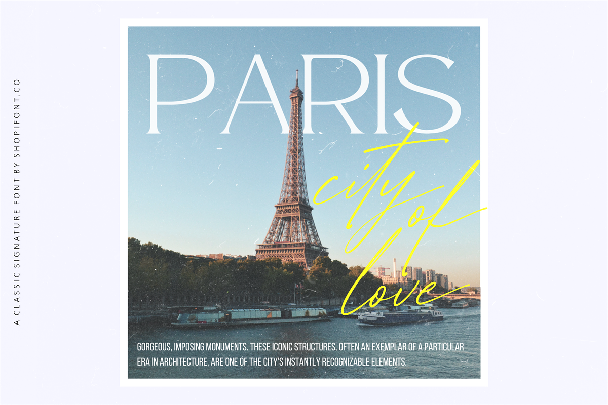 Clarance Nevertary, a Script Font by Shopifont.co (Photo 6 of 13)