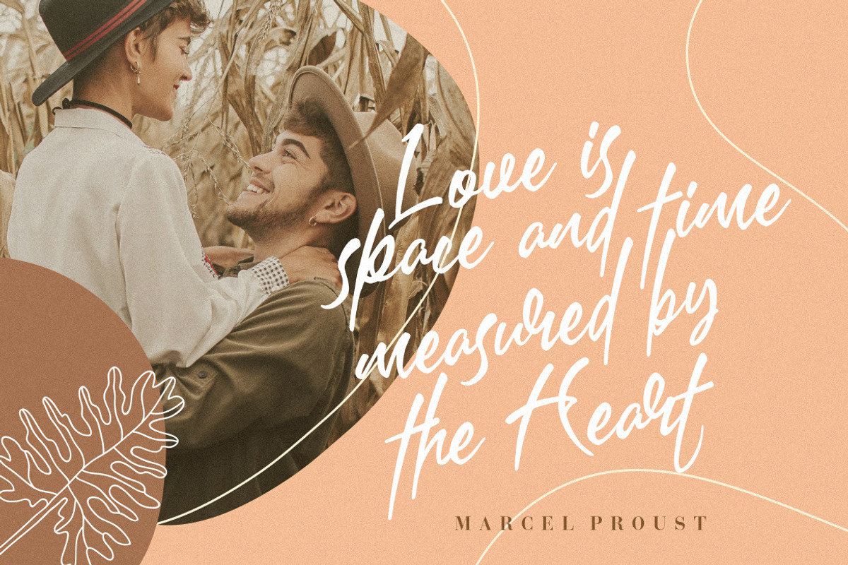 Bathersilla Brush Wedding Font, a Script Font by MikroType Std (Photo 2 of 9)