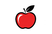 Apple Fruit Vector Icon Bundle, an Illustration by musafir_fashion (Thumbnail 44 of 49)