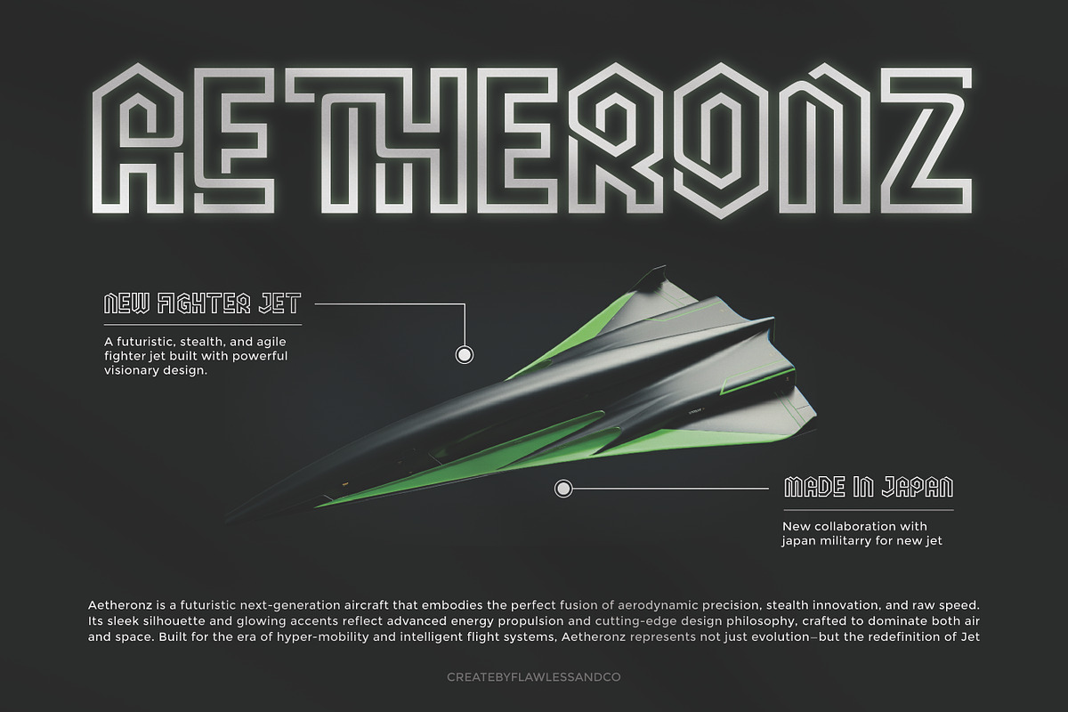 Voltine - Modern Neon Typeface, a Font by Flawless And Co (Photo 2 of 10)