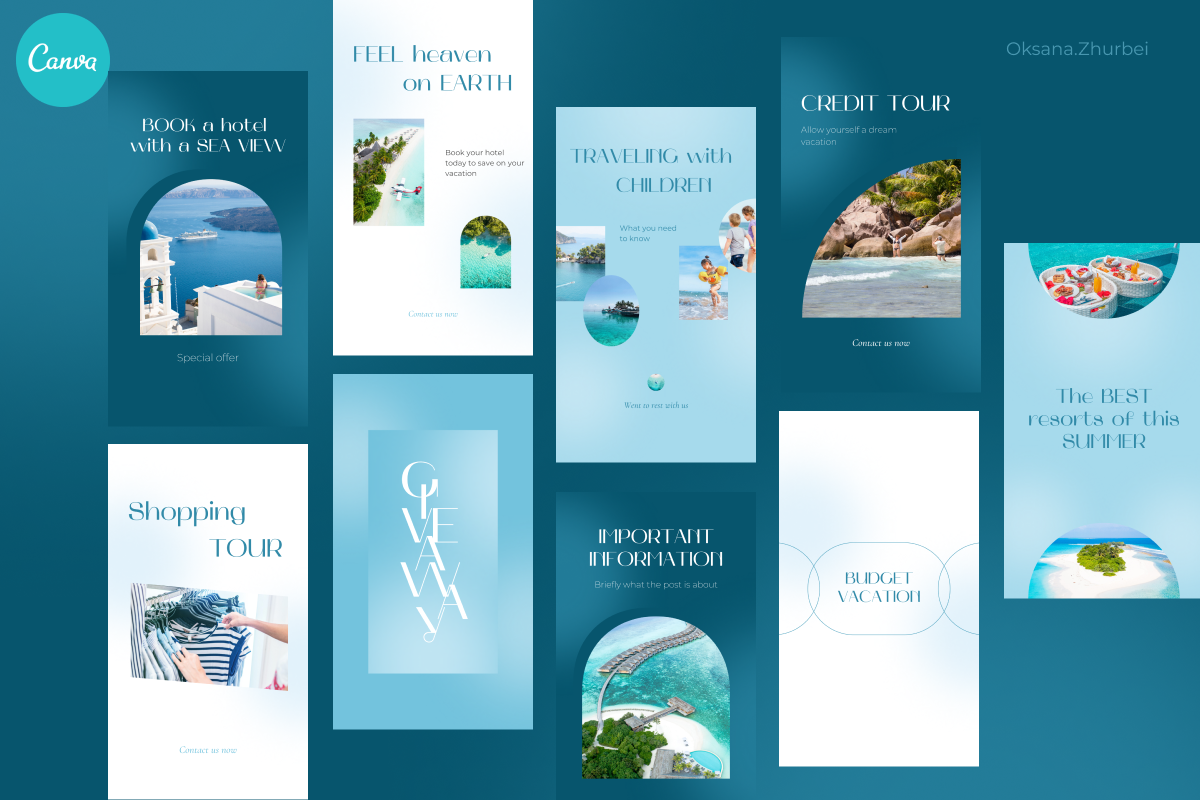 Instagram premium set in Canva, a Social Media Template by Make It Yours Lab. (Photo 9 of 15)