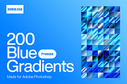 200 Blue Gradients download, a Texture Graphic by PremiumMockup (Thumbnail 1 of 2)