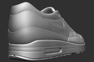 NIKE AIRMAX 1 SNEAKERS Low-poly