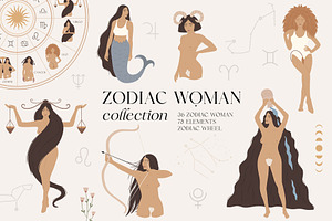 Zodiac woman collection