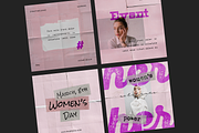 Modern Women’s Day Instagram Posts, a Social Media Template by Filip Studio (Thumbnail 5 of 7)