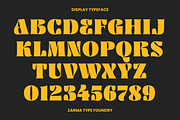 Ayuga - Psychedelic Font, a Serif Font by Zarma Type (Thumbnail 9 of 14)