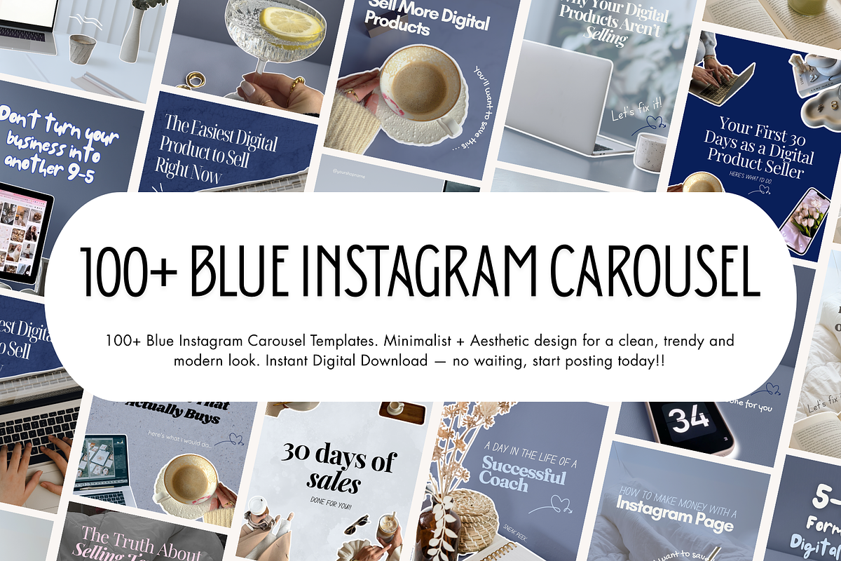 Instagram Carousel Post Templates