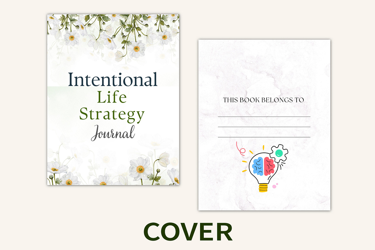Intentional Life Strategy Journal, a Stationery Template by Designmela01 (Photo 10 of 10)