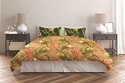 Banksia & palm leaves. Watercolor, a Pattern Graphic by Ola_Vola (Thumbnail 7 of 7)