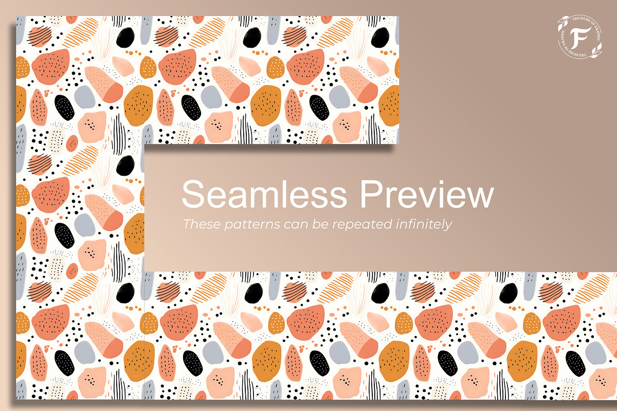 Abstract Boho Seamless Pattern, a Pattern Graphic by Forhadx5 (Photo 2 of 11)