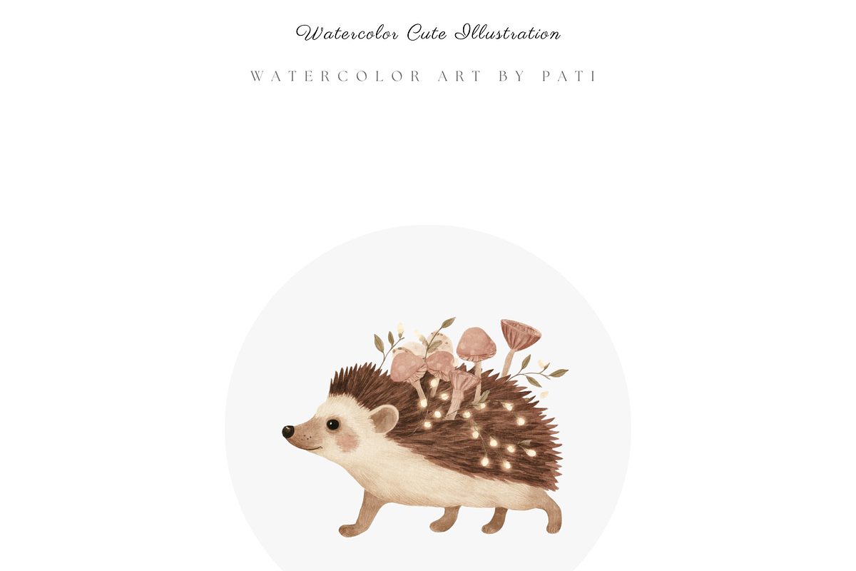 Fairy Garden Clipart Set, a Decorative Illustration by Pati Paints (Photo 7 of 12)