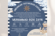Editable Sailor Bear Invitation Card, an Invitation Template by Blooming Daisy (Thumbnail 4 of 4)