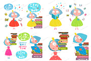 Give me a Book! HUGE Reading Bundle, an Education Illustration by Popmarleo Shop (Thumbnail 8 of 20)