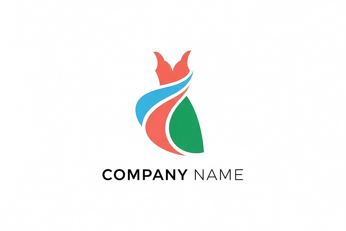Colorful Fashion Dress, a Branding & Logo Template by Logocreative (Photo 2 of 2)