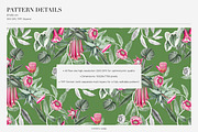 Meloura Luxury Patterns And Elements, a Pattern Graphic by LEAFure (Thumbnail 3 of 9)