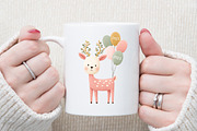 Watercolor Woodland New Year, an Illustration by Sublimation Artist (Thumbnail 5 of 6)